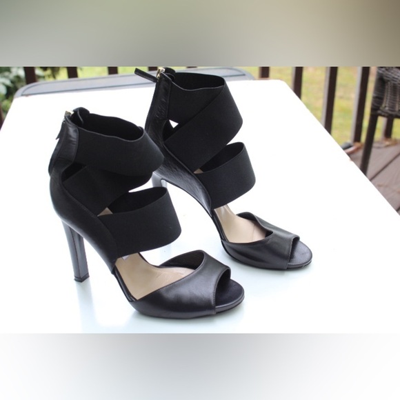 Diane Von Furstenberg Juliesa Strapped Heels - Picture 1 of 11